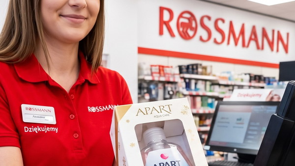 Apart dodaje darmowy prezent. Rossmann sam go Wam wręczy przy kasie