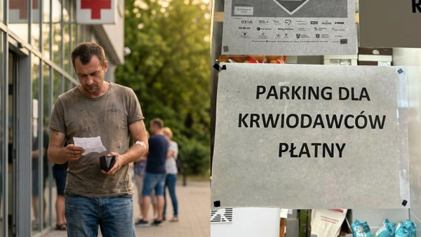 Chcieli oddać krew, ale opłata ich przeraziła. Takie rzeczy w Warszawie