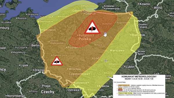 Piekielny skwar i nocne nawałnice. Idzie potężny przewrót w pogodzie