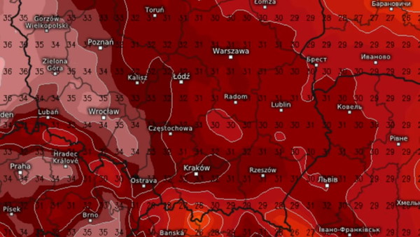 Afrykański skwar wlewa się do Polski. Do 32°C w piątek, w sobotę nawet 35°C