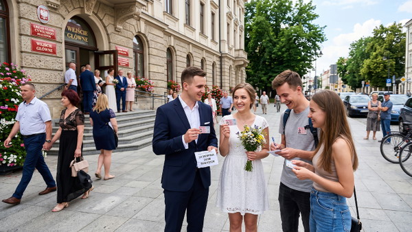 Na OLX wysyp takich ofert. Tyle płacą za bycie świadkiem na ślubie
