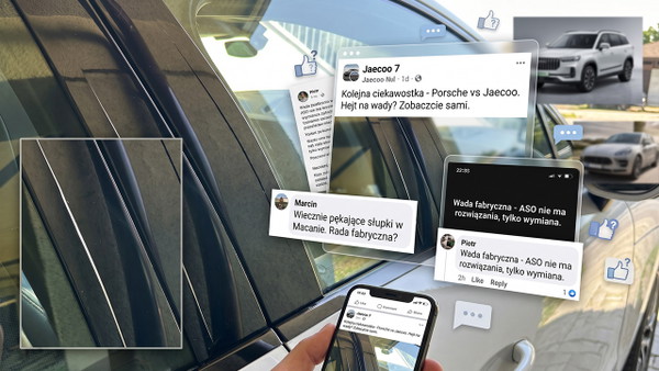 Posiadacze chińskich samochodów Jaecoo pokazują, co się dzieje z Porsche