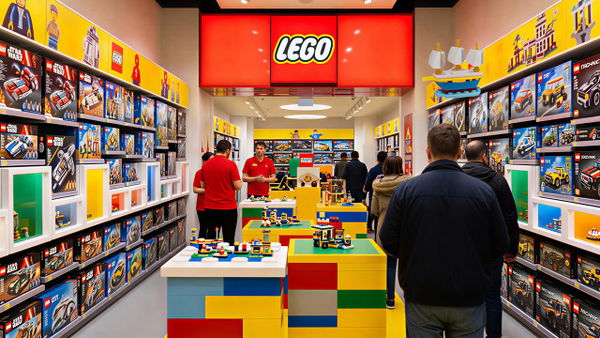 Żaglowiec z Lego za darmo w sklepach. Wystarczy pójść