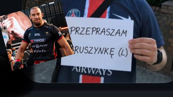 Zawodnik MMA Kruszynka pochwalił się hejterem, którego złapali jego widzowie. No padniecie