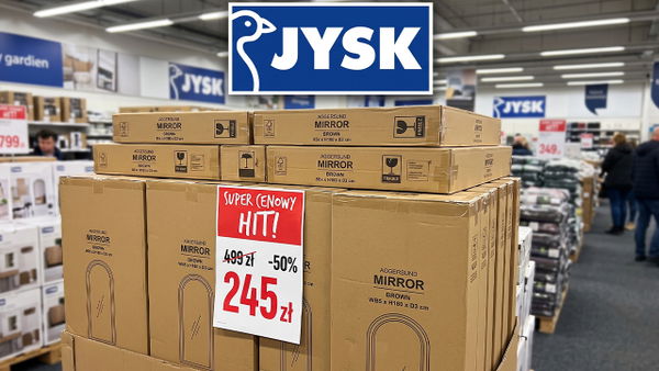 Designerskie lustro jest połowę taniej. A tak się Niemcy na nie rzucili