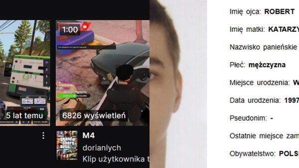 Polski streamer Twitch poszukiwany przez policję