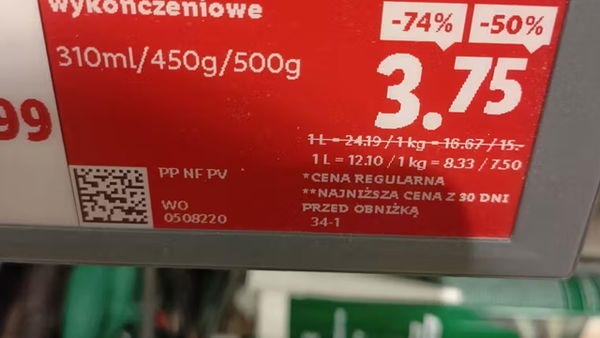 Zapas na kilka lat, skoro Lidl przecenił na 3,75 zł