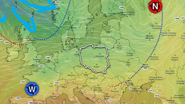 Jesień uderza bez ostrzeżenia. Arktyczny powiew, „efekt morza” i tylko 8 stopni. Zaczyna się
