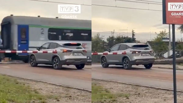 Wczoraj pociąg uderzył tam w ciężarówkę. Dzisiaj znów omal nie doszło do tragedii