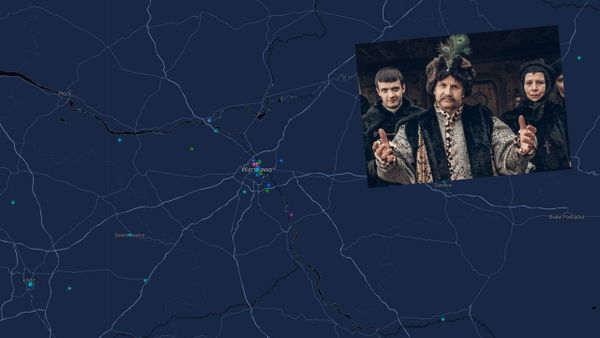 Powstała mapa, która pozwala sprawdzić, jakie filmy kręcono obok Was
