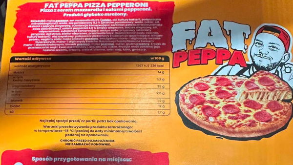 Skład pizzy Książula. Internetowi eksperci zabierają głos: Masa kalorii
