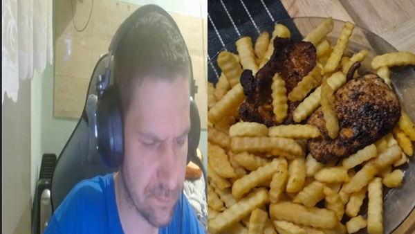 Ludzie zobaczyli, jak Dawid Jasper sam sobie gotuje. Niezłe zaskoczenie