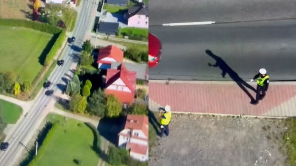 Policja zasadziła się na migających światłami. Komentujący nie zostawili na nich suchej nitki